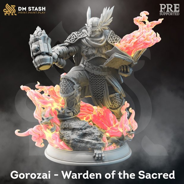 Gorozai - Warden of the Sacred Figure (Unpainted)