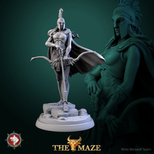 Amazon with bow Figure (Unpainted)