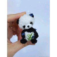 Micro Panda Plush Toy