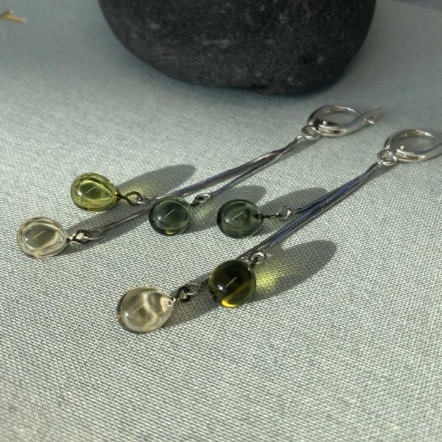 Three Drops Earrings