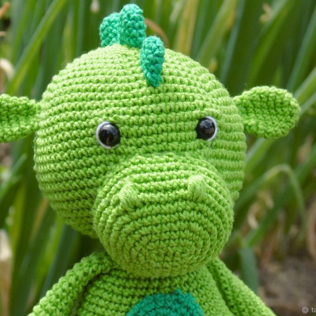Dragon Knitted Toy