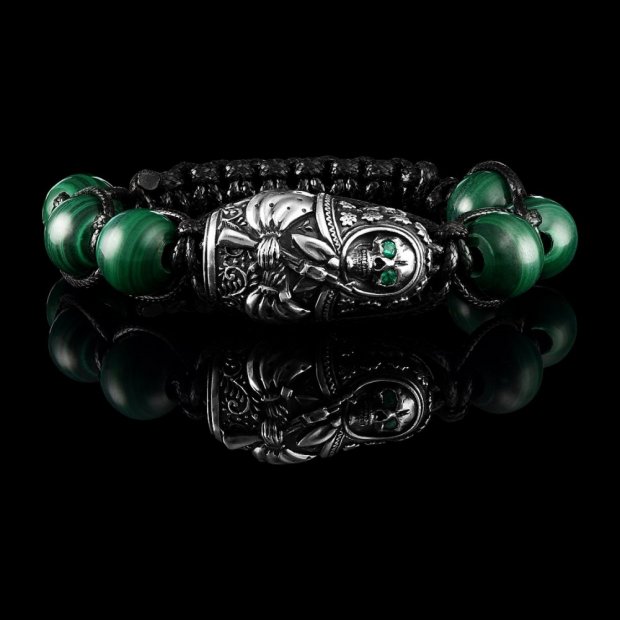 Death With AK-47 (Forest Eyes) Bracelet