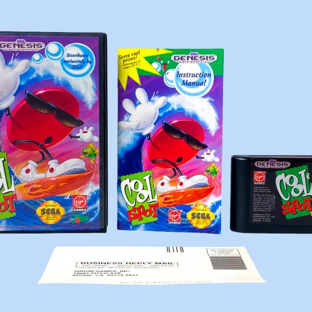 (Buy out) Cool Spot (CIB with regcard) Game