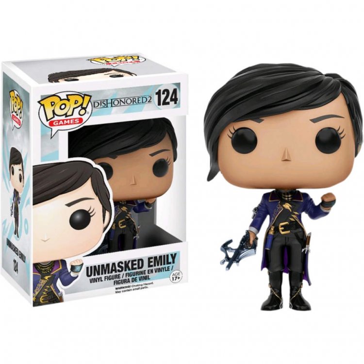 Funko POP Games: Dishonored 2 - Unmasked Emily Figure