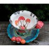 Little Fly Agaric Mug With Saucer