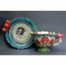 Little Fly Agaric Mug With Saucer