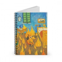 This is Fine Meme Spiral Notebook
