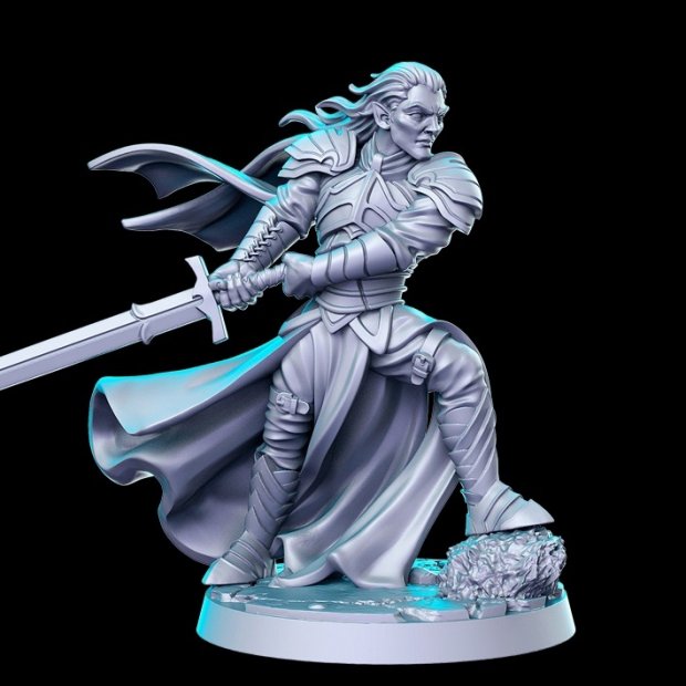 Usha Gren'Karum Figure (Unpainted)