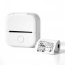 Portable Mini Bluetooth Thermal Label Printer (White set)