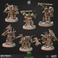 Spine Rippers Figure (Unpainted)