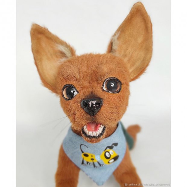 Toy Terrier Puppy (24 cm) Plush Toy