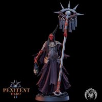 Demon Blood Carrier, Hunter Priest Figure (Unpainted)