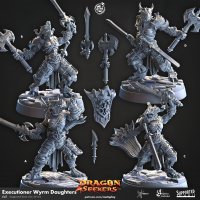 Executioner Wyrm Daughters Figure (Unpainted)