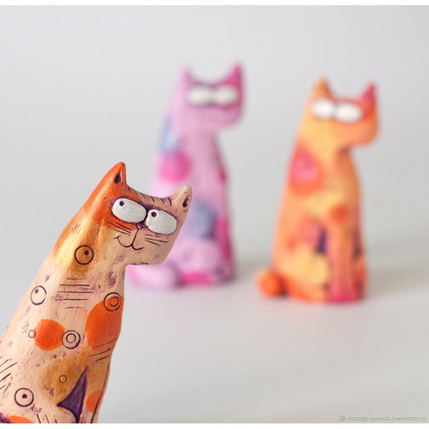 Mystery Cat Figure