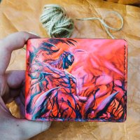 Handmade Marvel Comics - Carnage Custom Wallet