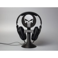 Handmade The Punisher Headphone Stand
