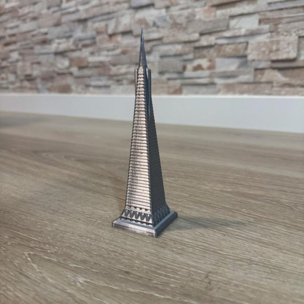 Transamerica Pyramid - San Francisco Model Figure