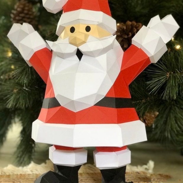 Santa Claus 3D Building Set