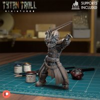 Furious Guardsman Figure (Unpainted)