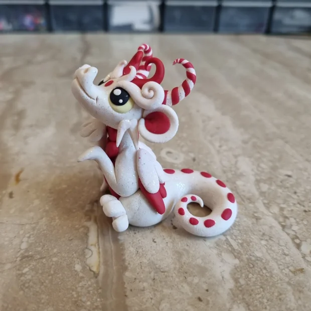 White Dragon Figure