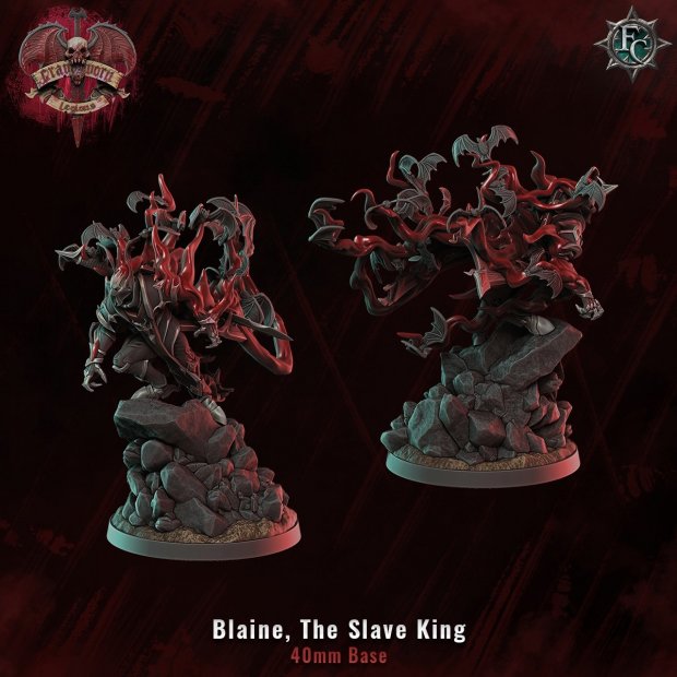 Blaine The Slave King Figure (Unpainted)