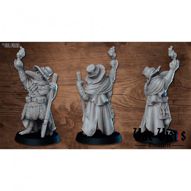 Grimy Doctor Figure (Unpainted)
