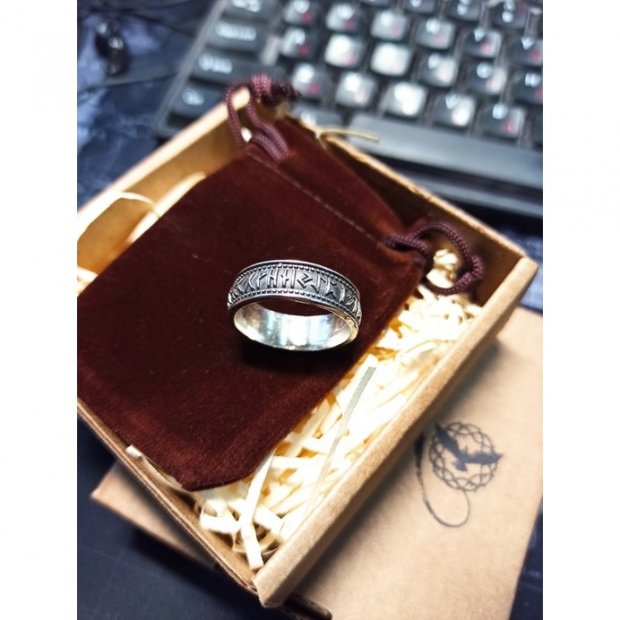Handmade Runes Ring