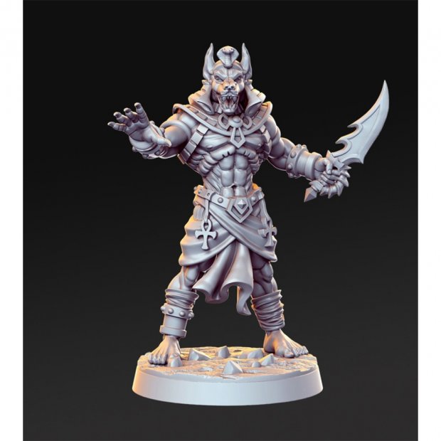 Nubis Figure (Unpainted)