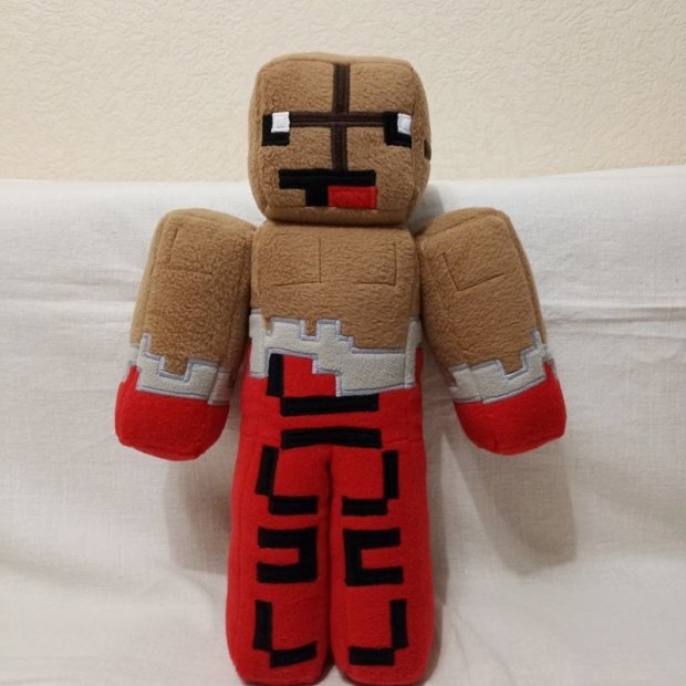 Pixel Lenya Skin Inspired Plush Toy