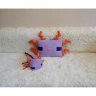 Minecraft - Purple Axolotl Plush Set