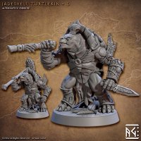 Jadeshell Turtlekin 06 Figure (Unpainted)