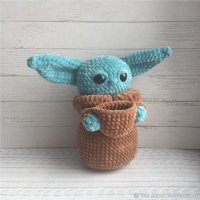 Handmade The Mandalorian - Baby Yoda (23 cm) Plush Toy