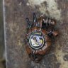 Gothic Ritual Heart Pendant Necklace