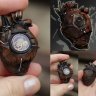 Gothic Ritual Heart Pendant Necklace