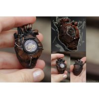 Handmade Dishonored - Heart Pendant Necklace