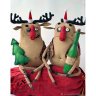 Christmas Deers Set Of 2 Plush Toys