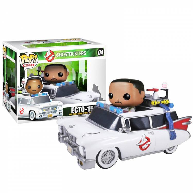 Funko POP Movies: Ghostbusters - Winston Zeddmore and Ecto 1 Figure