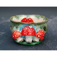 Fly Agaric Bowl With Decor