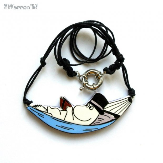 The Moomins - Moominpappa in Hammock Necklace