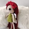 Woodland Leaf Fairy (15 cm) Crochet Plush Toy