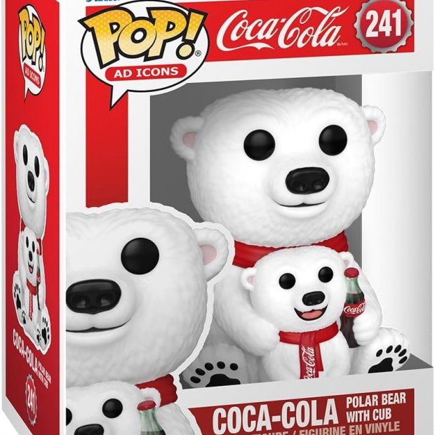 Funko Pop: Coca Cola Polar Bear & Cub Figure