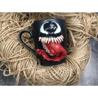 Handmade Marvel - Venom V.2 Mug With Decor