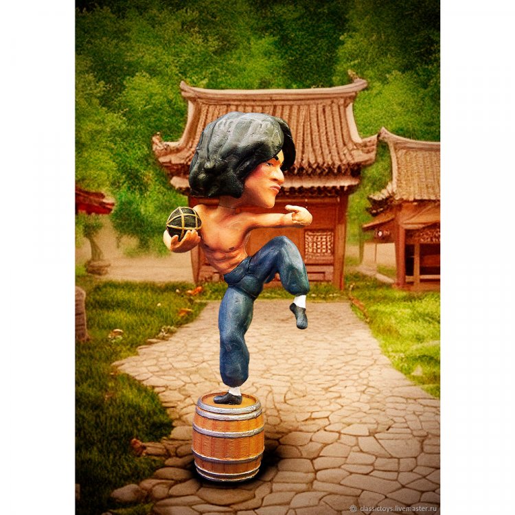 Jackie Chan - Drunken Master Statue