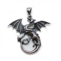 Handmade Dragon Pendant Necklace