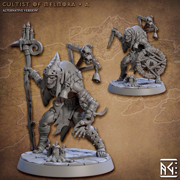 Cultist of Melmora 05 Figure (Unpainted)