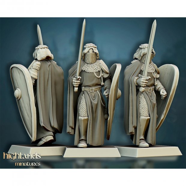 Crusader Henry Figure (Unpainted)