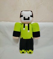 Pixel Block Character Skin Dream Plush Toy 