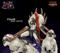 Kraash Beast Master Figure (Unpainted)