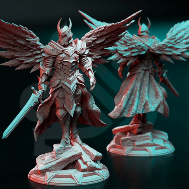 Celestial Silros - Herald of the End Figure (Unpainted)