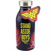 Paladone DC: Wonder Woman - Stand Aside Boys Metal Drinks Bottle